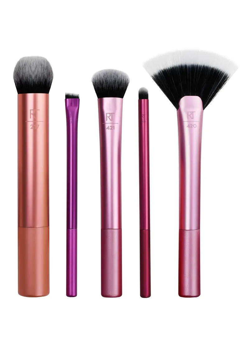 Set Completo Pennelli Viso, Donna, Rosa