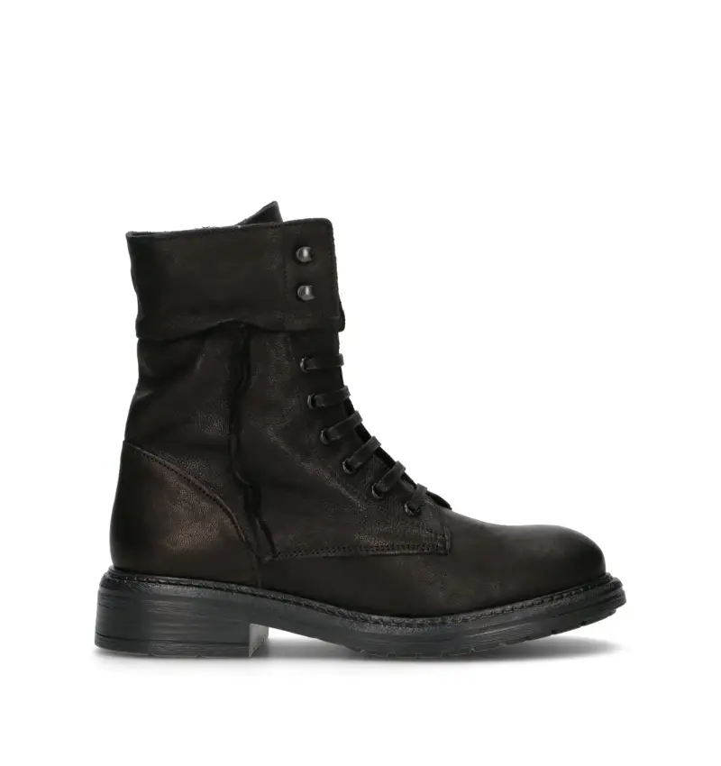 Anfibio donna nero in pelle Vario