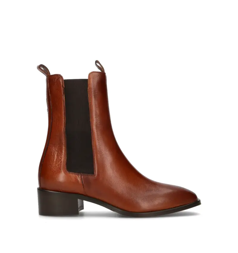 Beatles donna marrone in pelle Vario