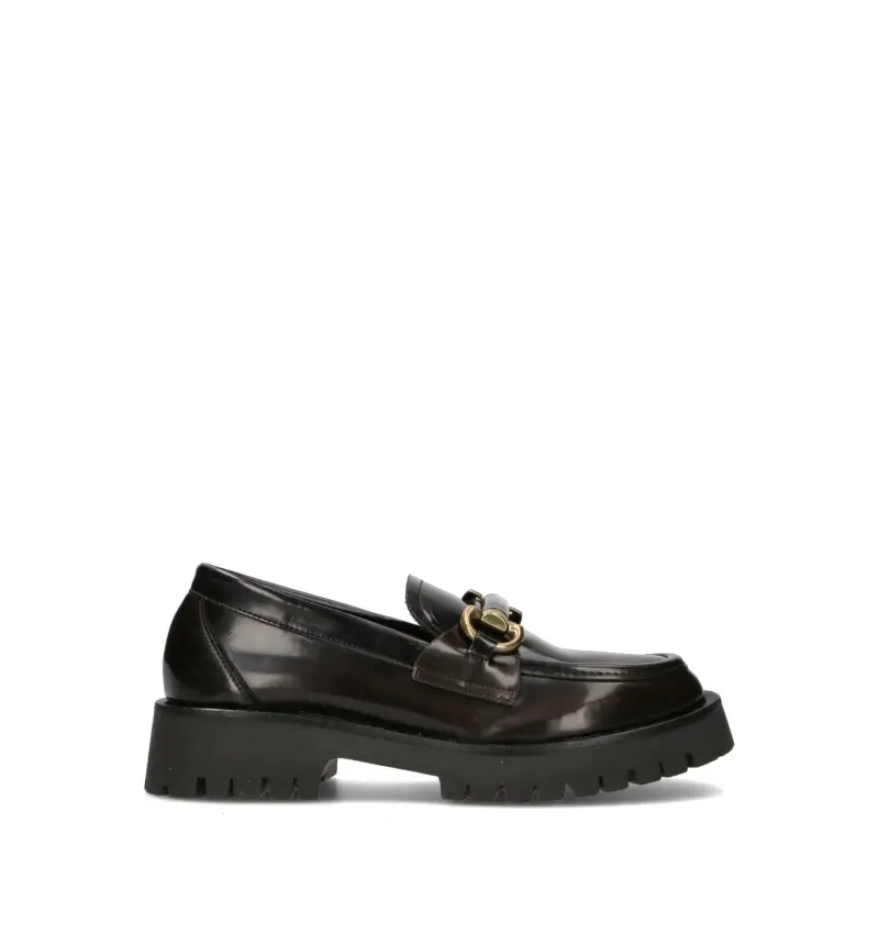 Mocassino donna testa di moro Vario