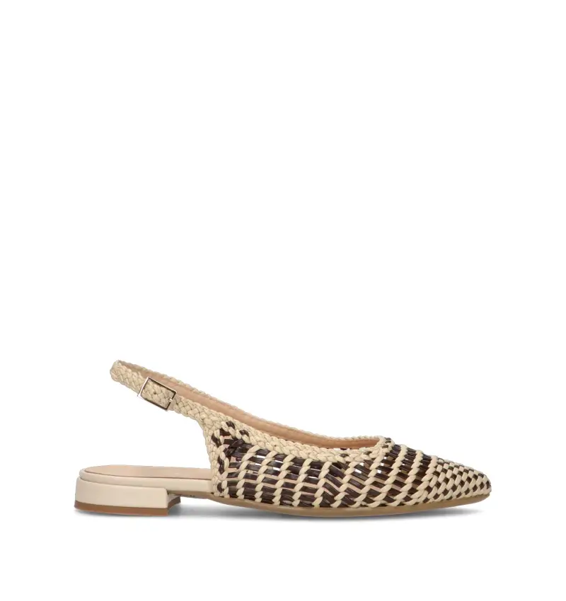 Slingback donna beige Vario