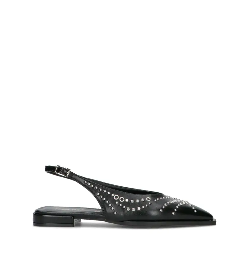 Slingback donna nera Vario