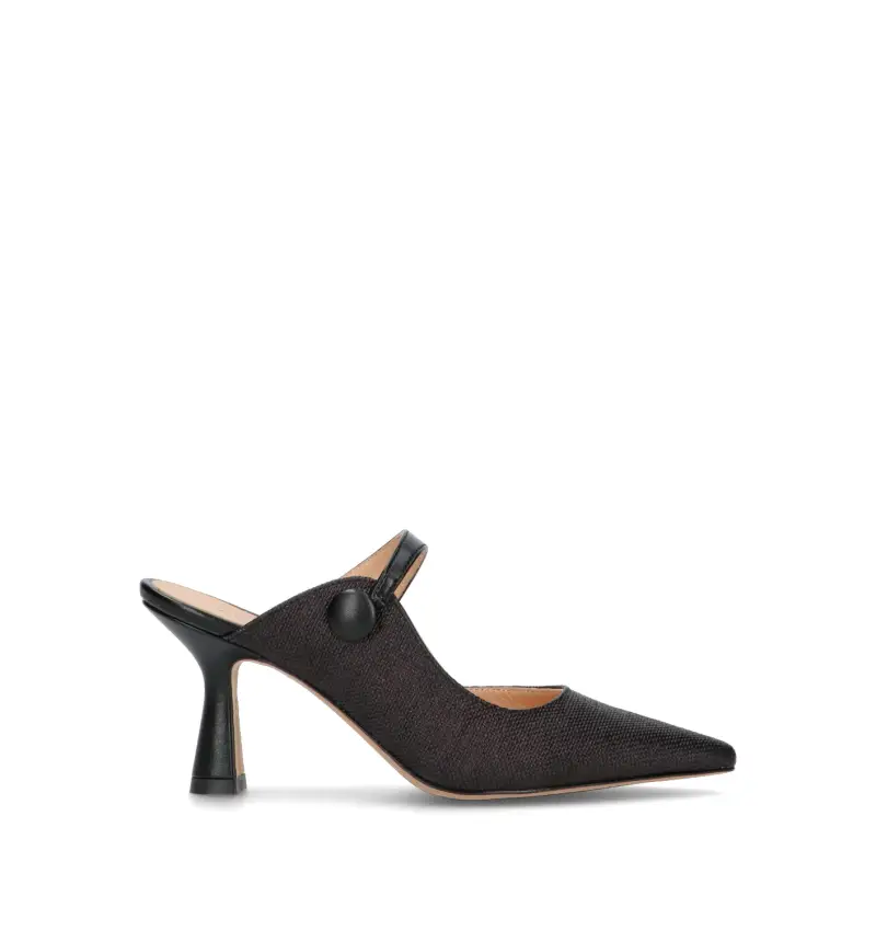Slingback donna nera Vario