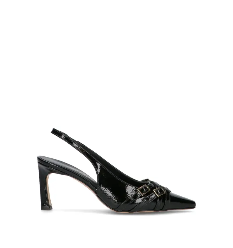 Slingback donna nera Vario