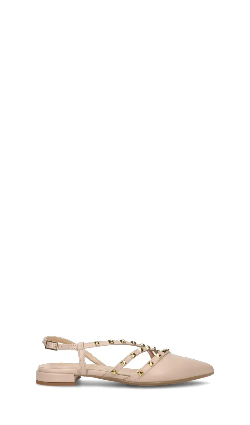 Slingback donna nude Vario