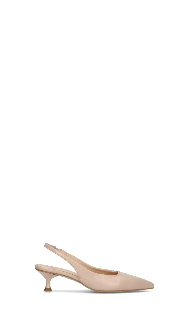 Slingback donna nude Vario