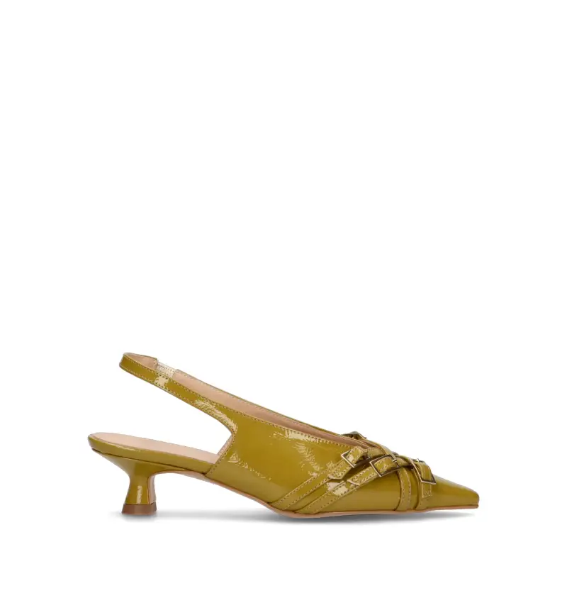 Slingback donna senape Vario