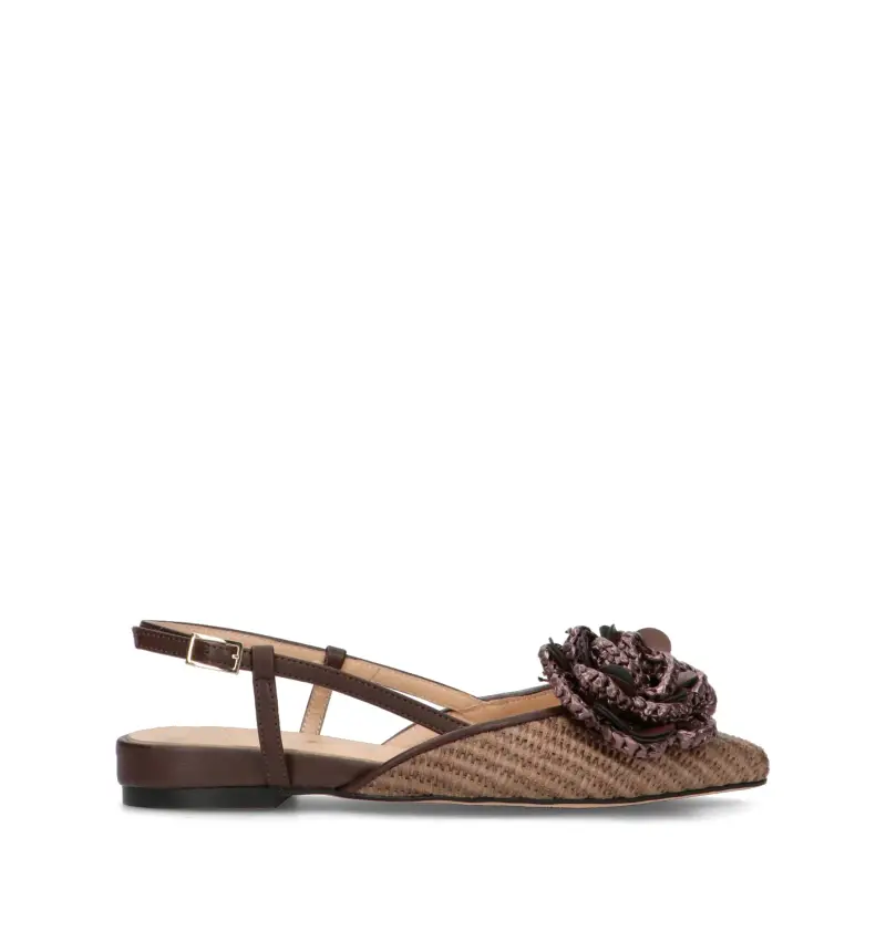 Slingback donna testa di moro Vario