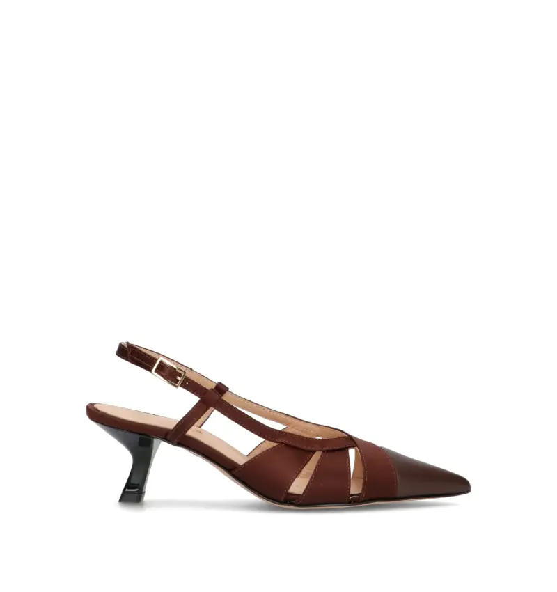 Slingback donna testa di moro Vario