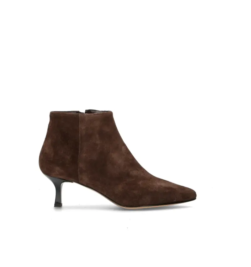 Tronchetto donna testa di moro in suede Vario