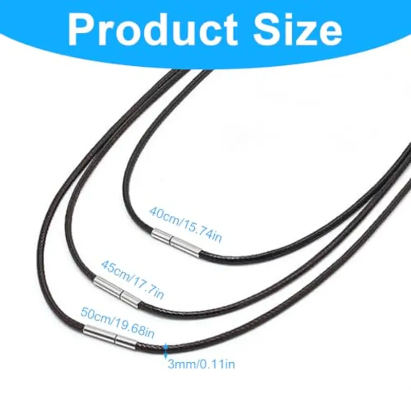 Reccisokz Collane Uomo Nero 945926 miniatura 2