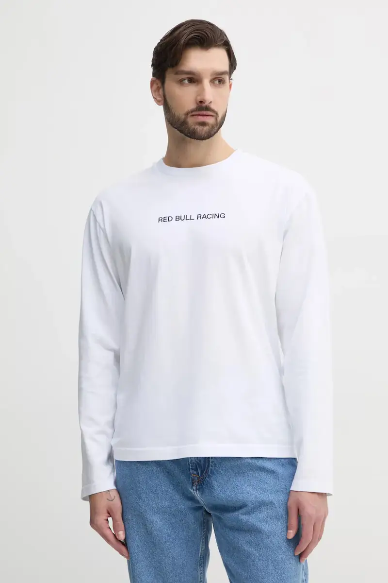 camicia a maniche lunghe SPEED LOGO LS TEE uomo colore bianco RM500013 miniatura 3