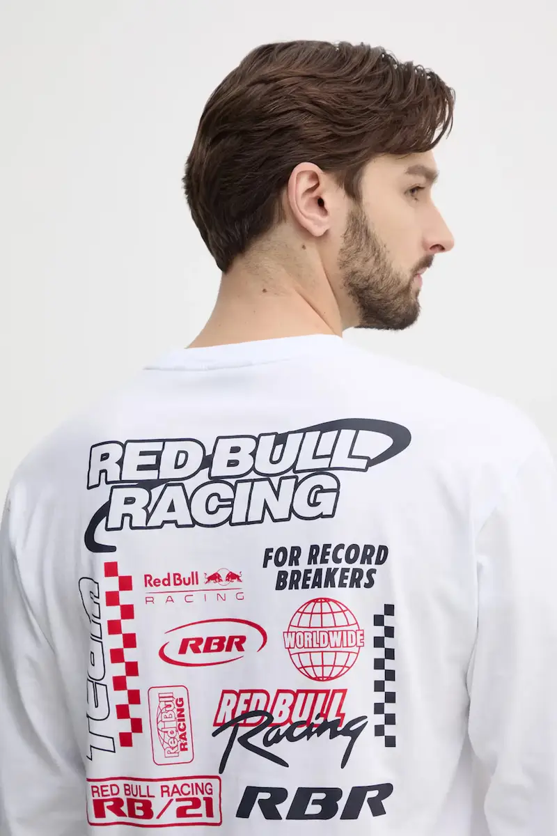 camicia a maniche lunghe SPEED LOGO LS TEE uomo colore bianco RM500013 miniatura 4