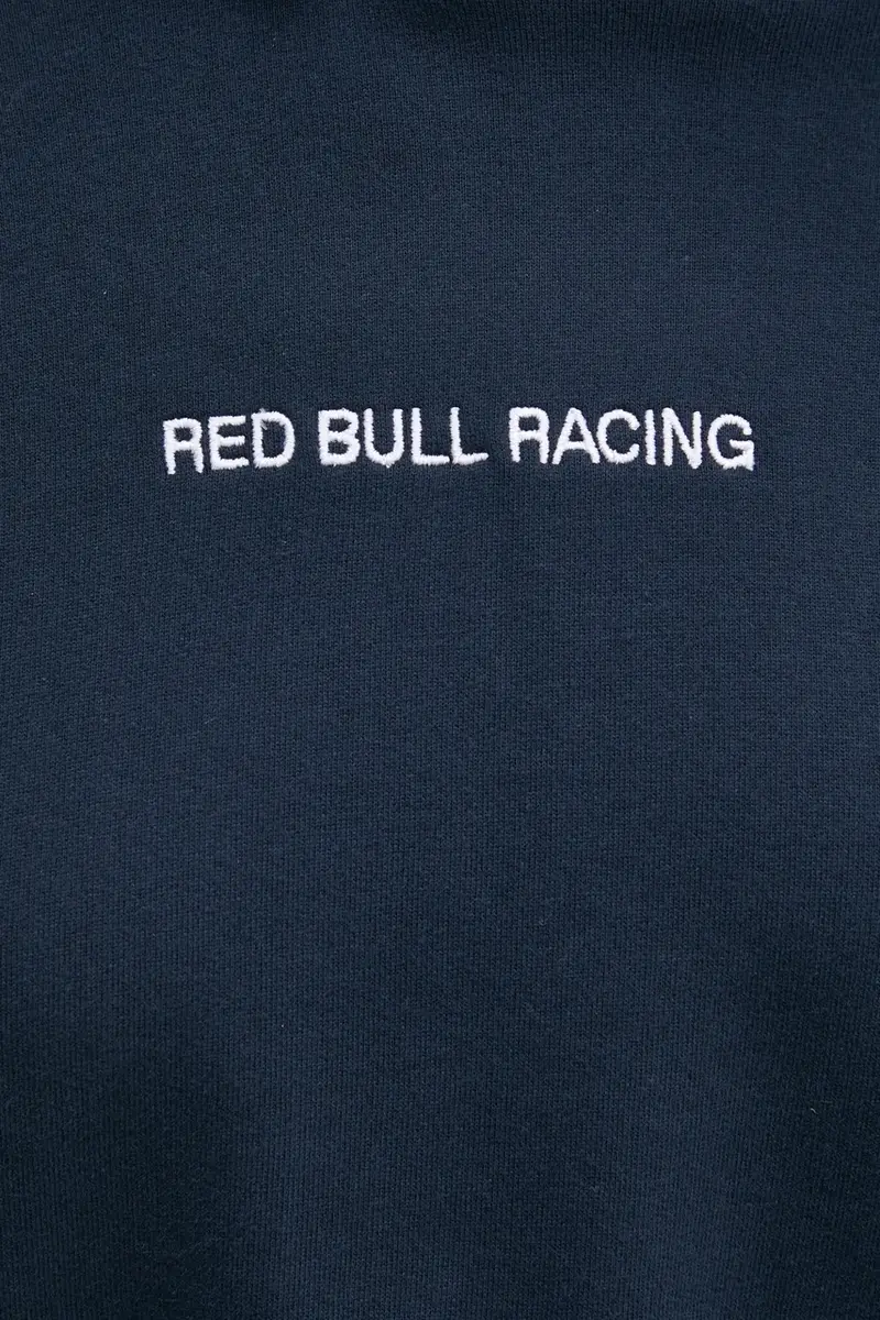 felpa CROPPED LOGO HOODY donna colore blu navy con cappuccio con applicazione RL580008 miniatura 5