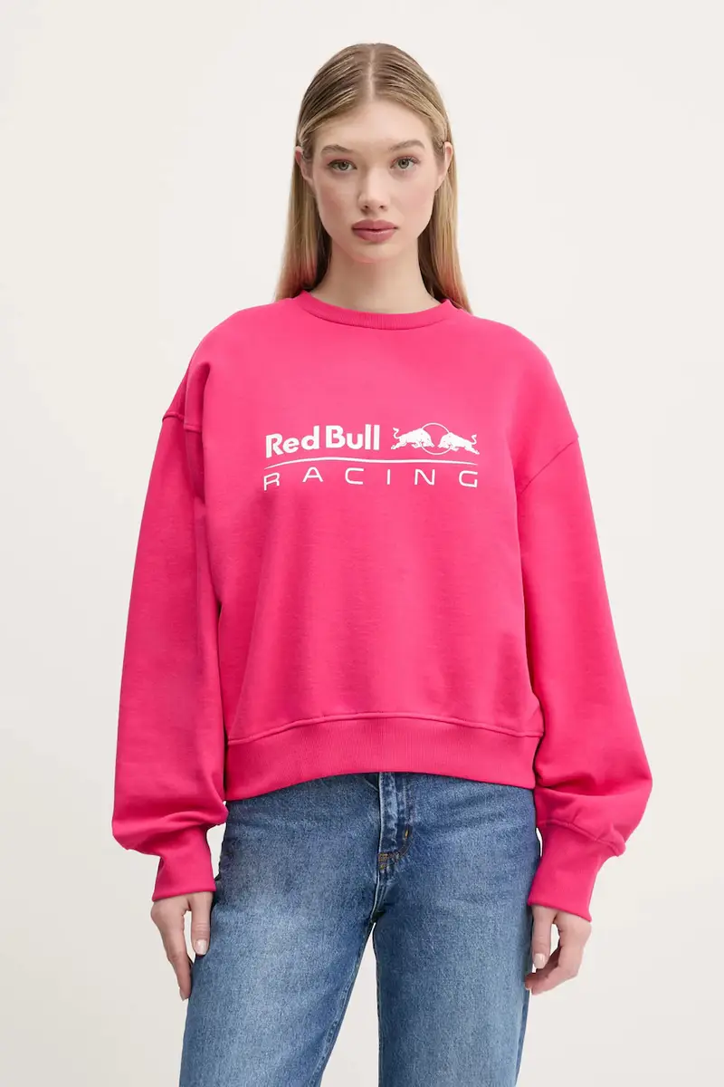 felpa LOGO CREW donna colore rosa RL580012