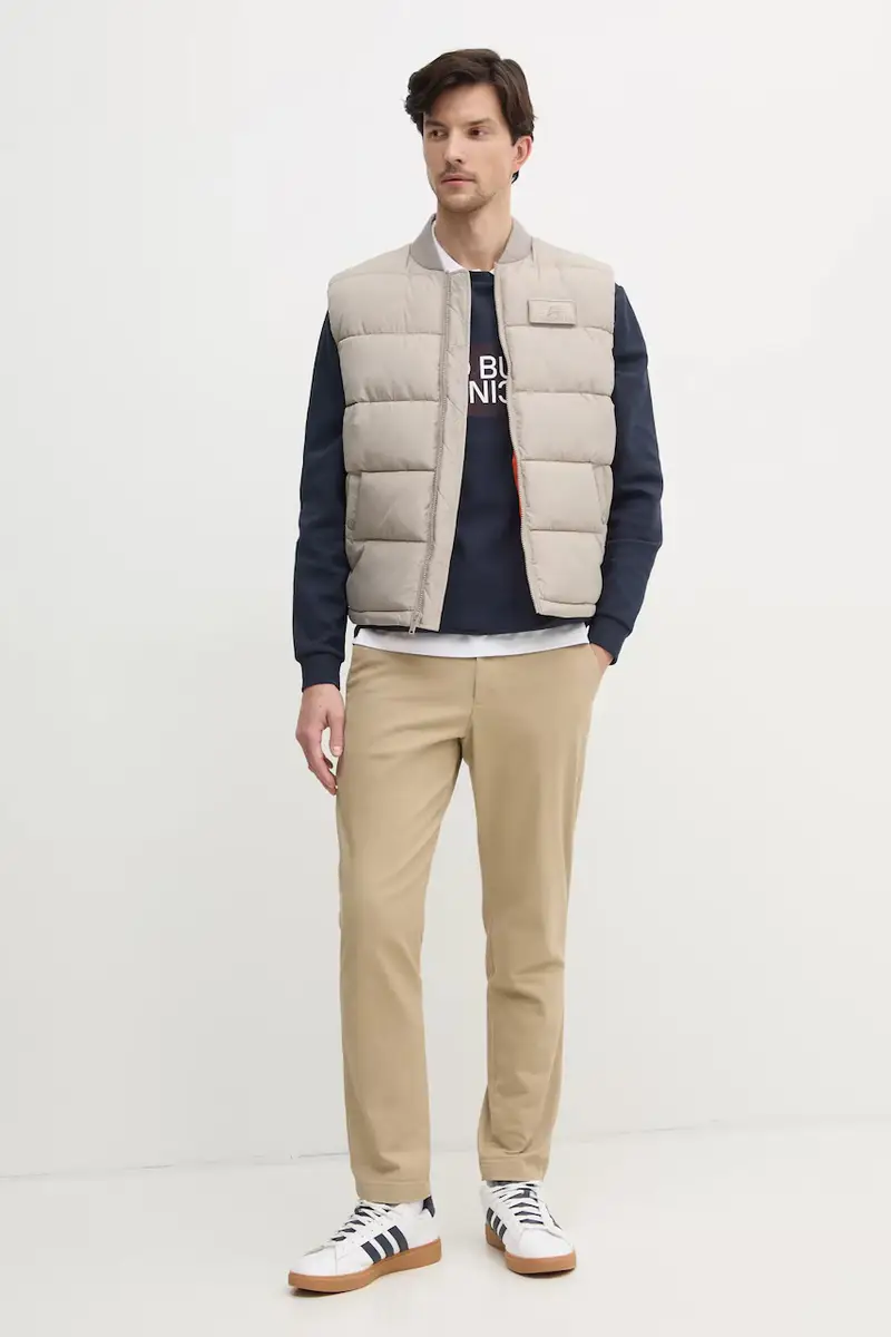 felpa OMBRE LOGO CREW uomo colore blu navy RM580012 miniatura 2