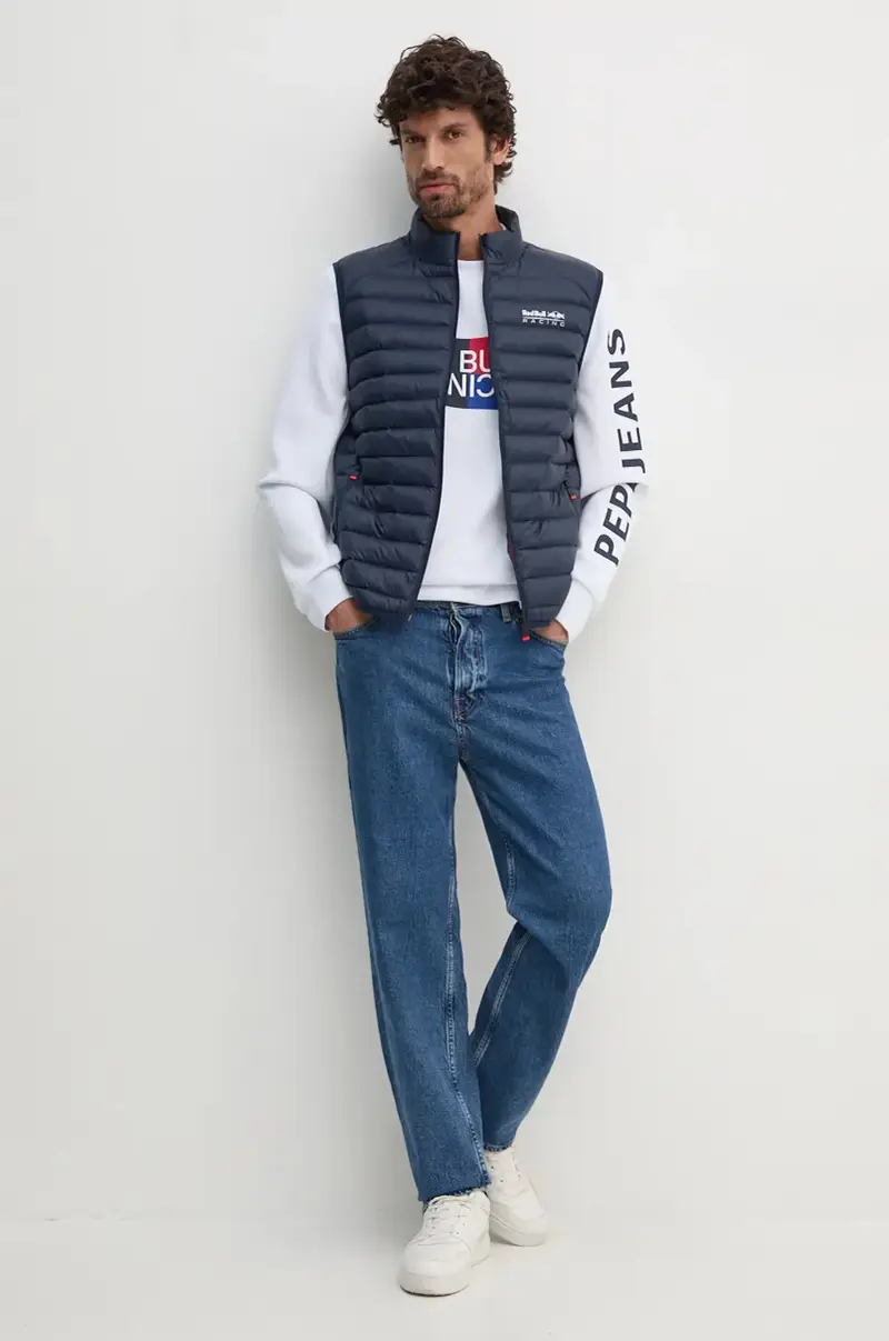 felpa Red Bull Racing x Pepe Jeans colore bianco RU580007 miniatura 3