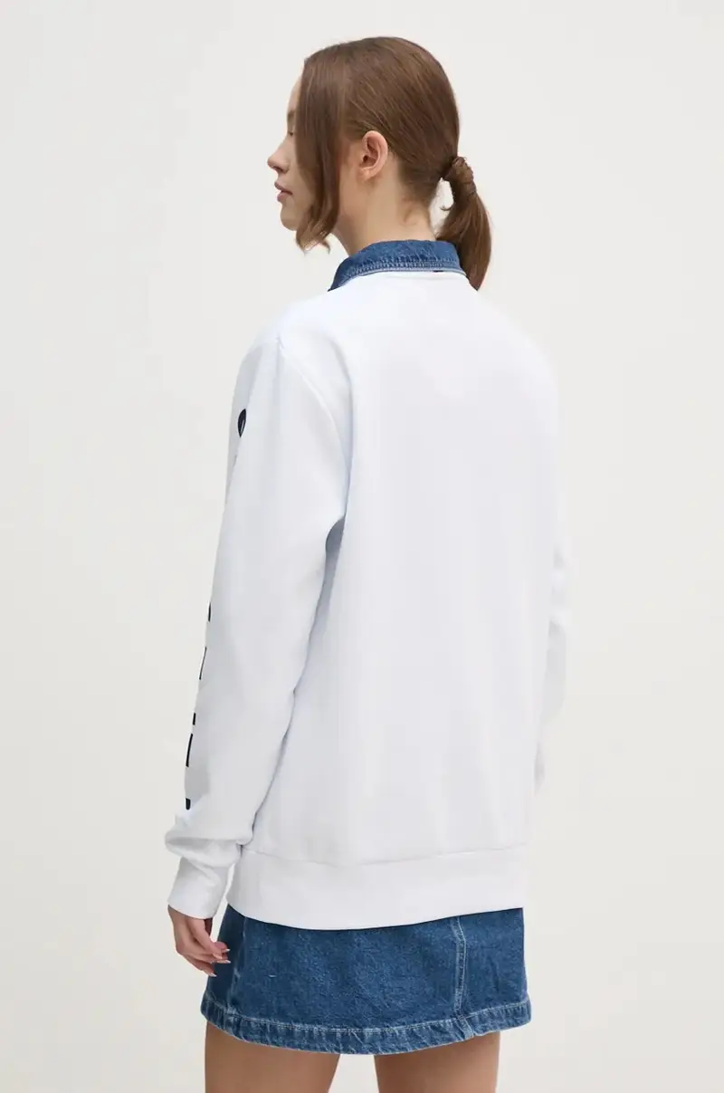 felpa Red Bull Racing x Pepe Jeans colore bianco RU580007 miniatura 5