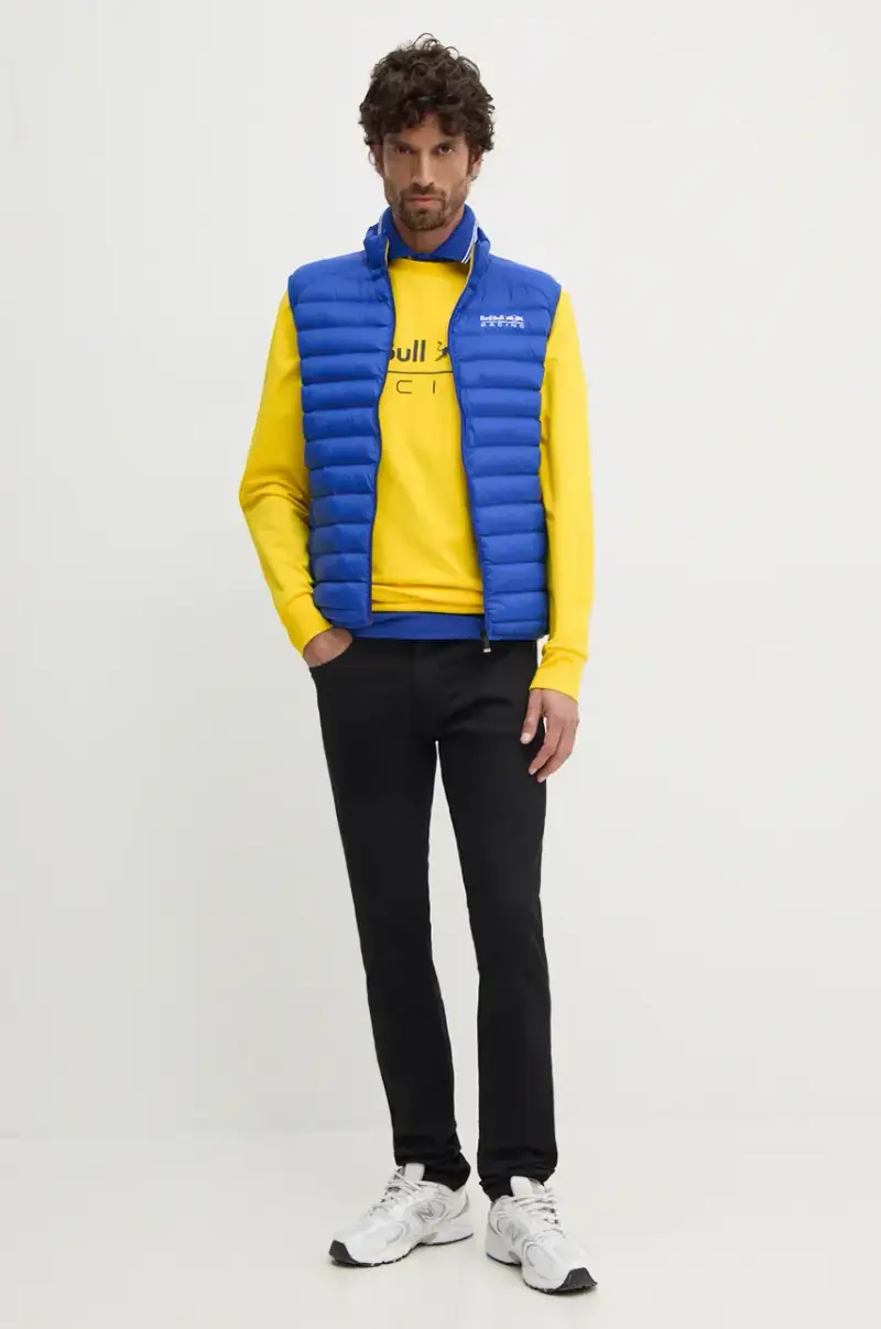 felpa Red Bull Racing x Pepe Jeans colore giallo RU580002 miniatura 2