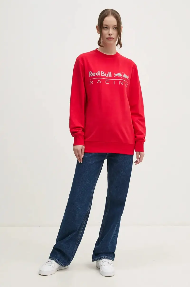 felpa Red Bull Racing x Pepe Jeans colore rosso RU580002 miniatura 3