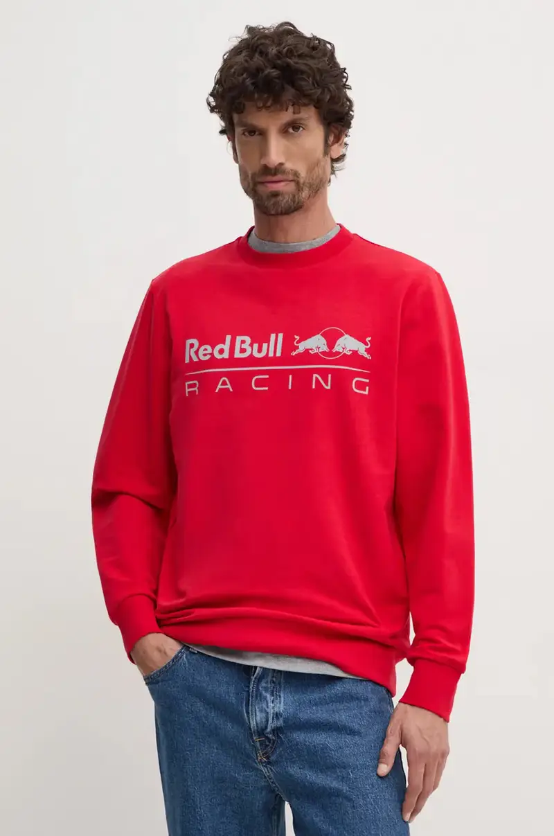 felpa Red Bull Racing x Pepe Jeans colore rosso RU580002 miniatura 4