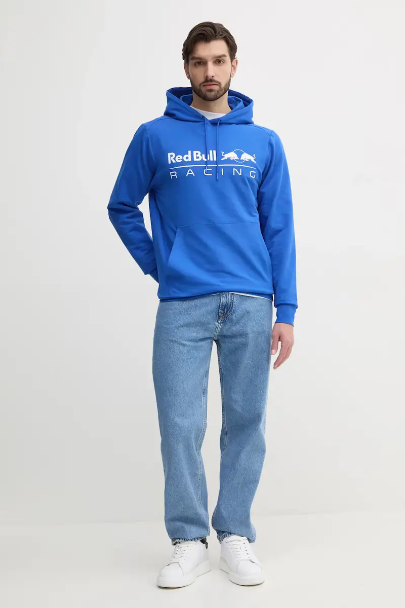 felpa TEAM LOGO HOODY uomo colore violetto con cappuccio RM580016 miniatura 2