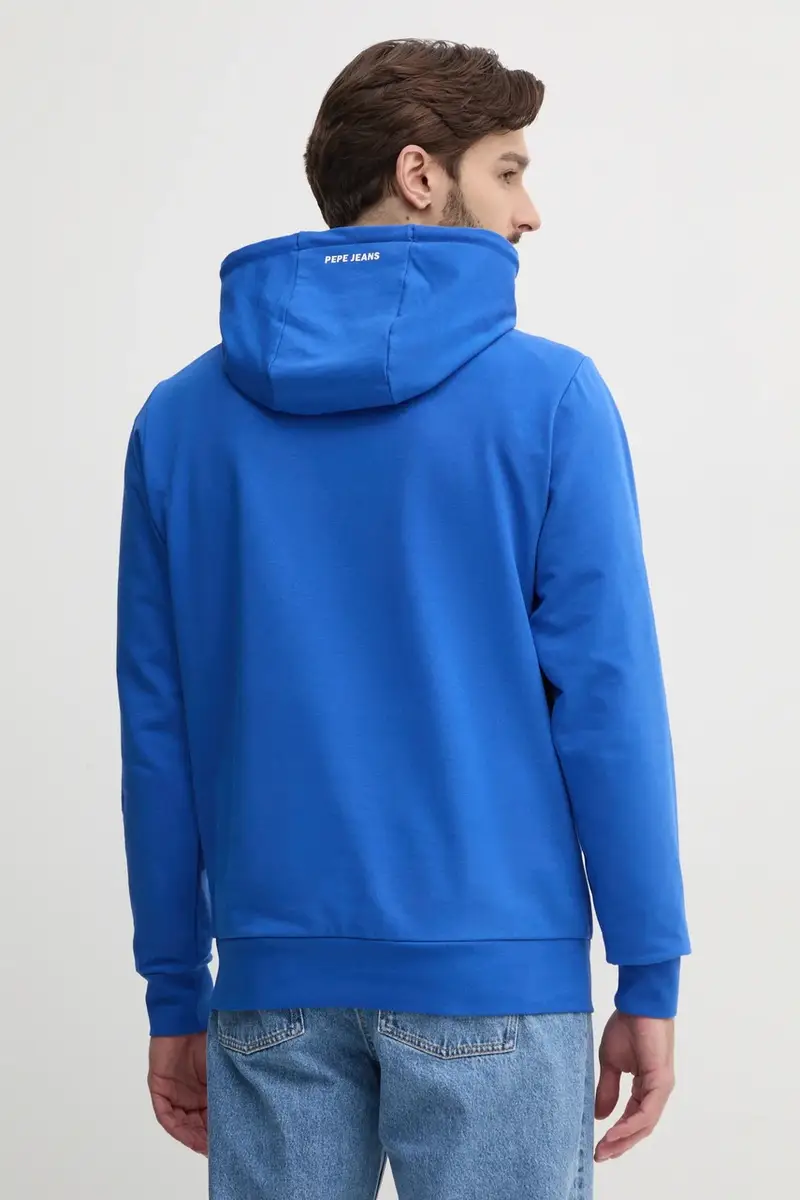 felpa TEAM LOGO HOODY uomo colore violetto con cappuccio RM580016 miniatura 3