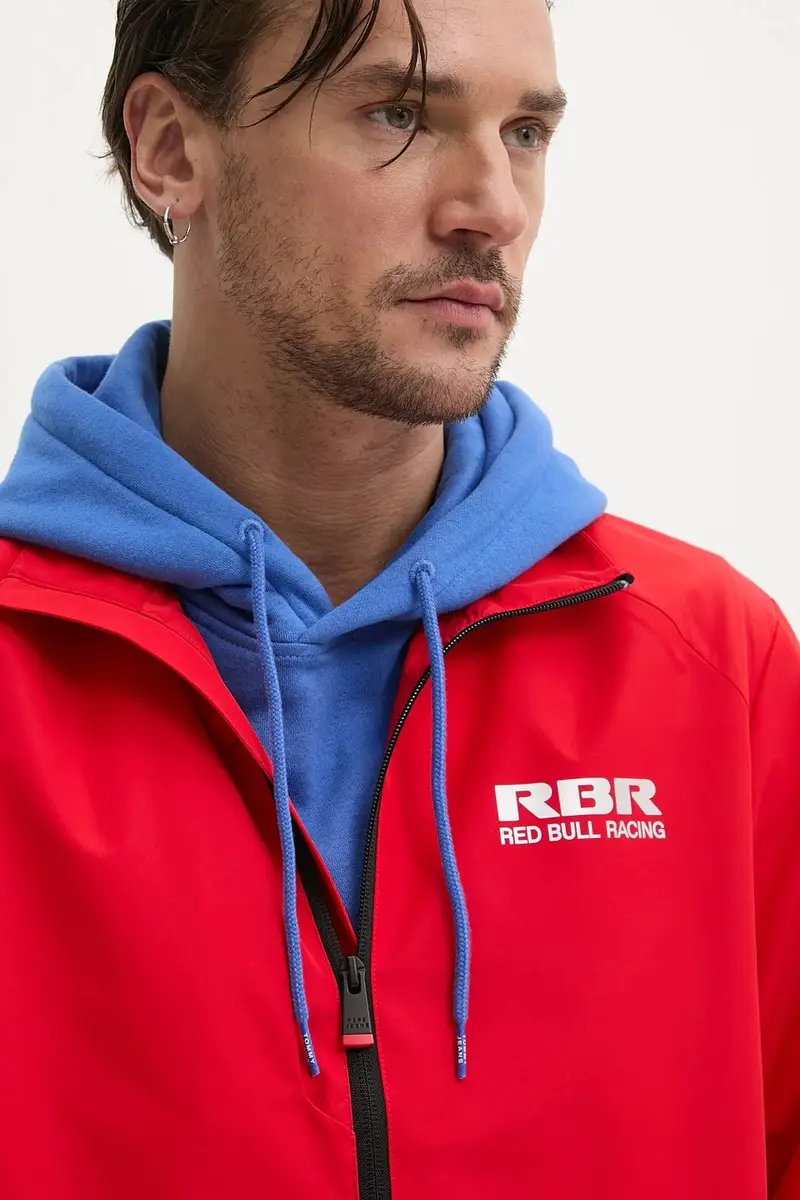 giacca MARINA WINDBREAKER colore rosso RM400012 miniatura 4