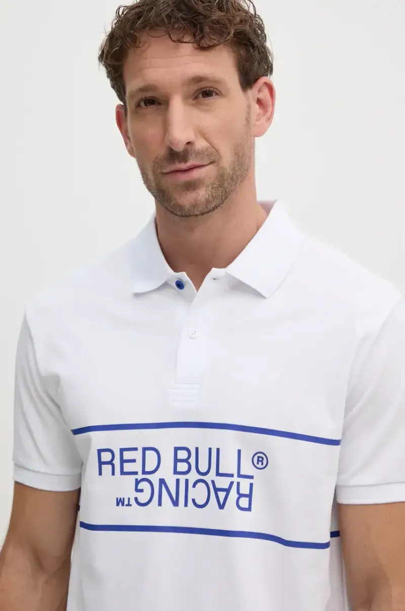 Red Bull Racing x Pepe Jeans Polo Bianco 4157275 miniatura 4