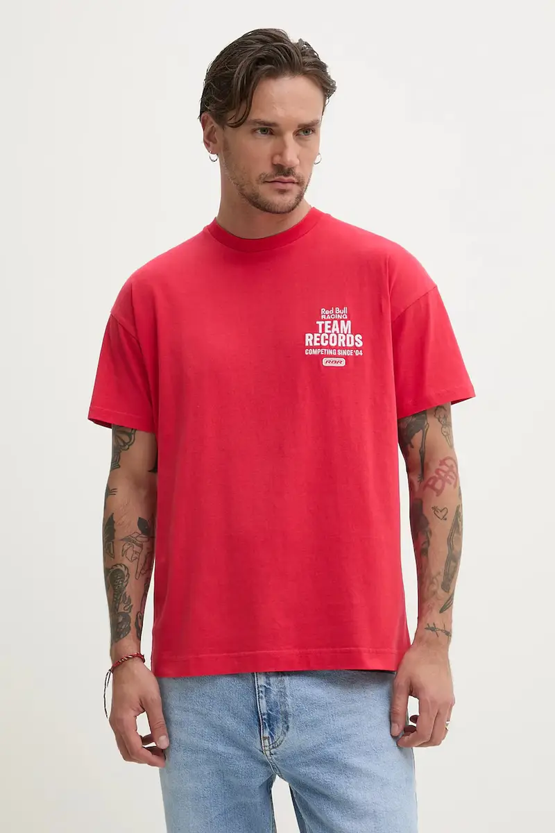 Red Bull Racing x Pepe Jeans T-shirt Uomo Rosso 3348634