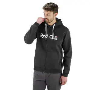 Felpa con cerniera a cappuccio Red Chili Me Corporate