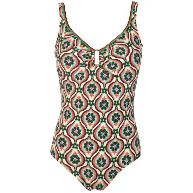 Costume da bagno intero basic donna Red Point Neko Basico