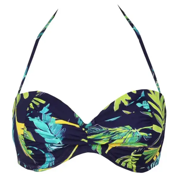 Top costume da bagno donna Red Point Eden Bando aros