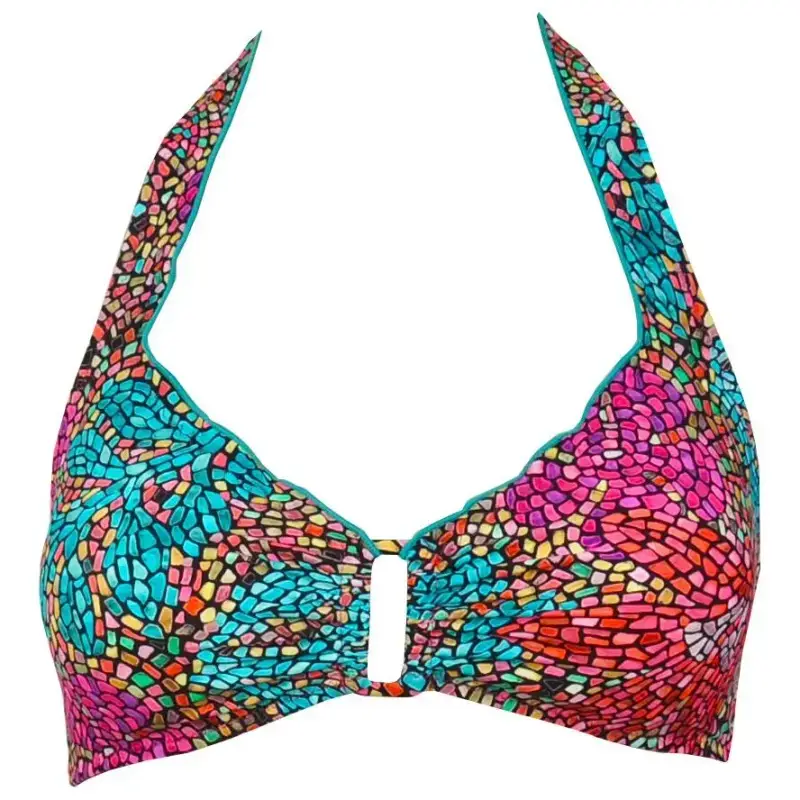 Top costume da bagno donna Red Point Ikia