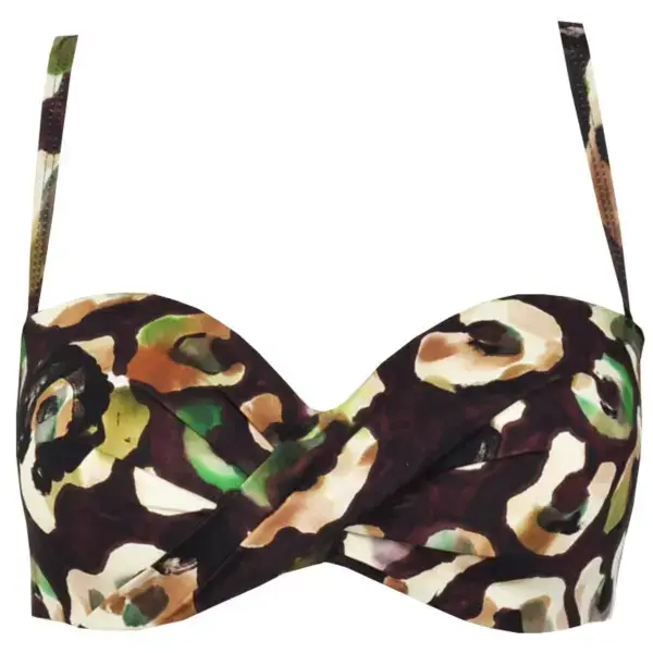 Top costume da bagno donna Red Point Kenya Bando aros