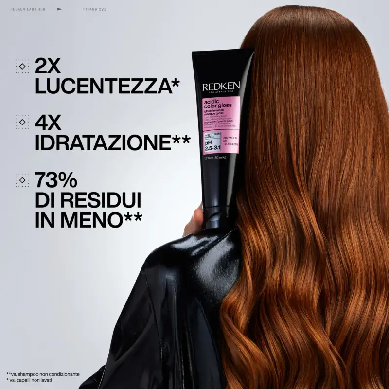 Acidic Color Gloss Gloss-in-Mask - Maschera capelli secchi, Maschera illuminante capelli, Capelli normali miniatura 3