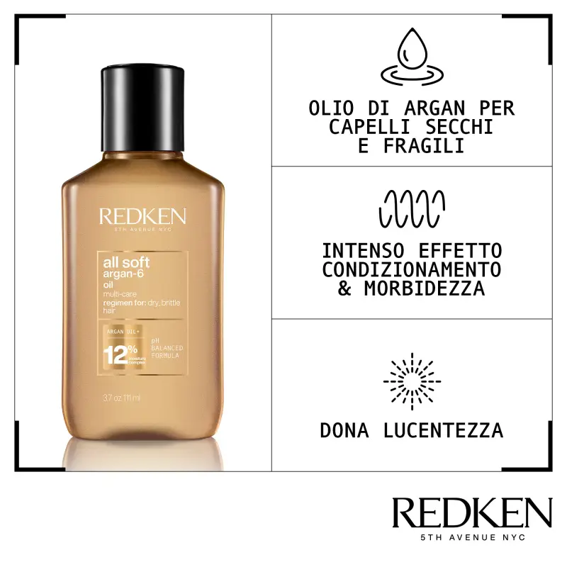 All Soft Argan-6 Oil - Olio capelli miniatura 3