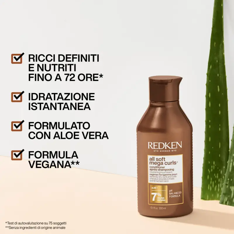 All Soft Mega Curls Conditioner - Balsamo capelli ricci, Capelli ricci, Capelli secchi miniatura 3