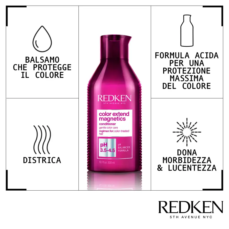 Color Extend Magnetics Conditioner - Capelli colorati miniatura 3