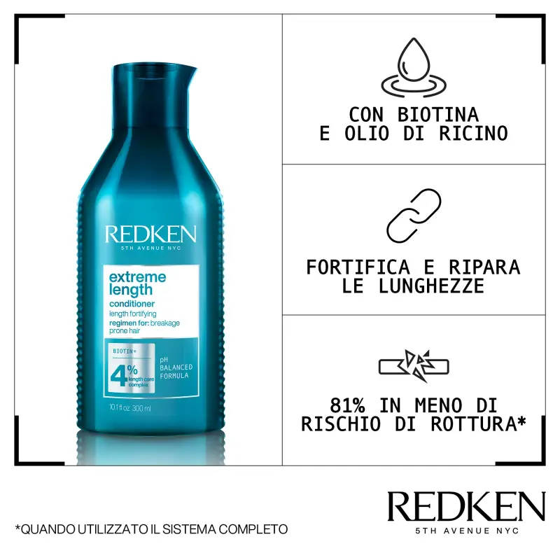 Extreme Length Conditioner - Capelli secchi, Capelli fini miniatura 3
