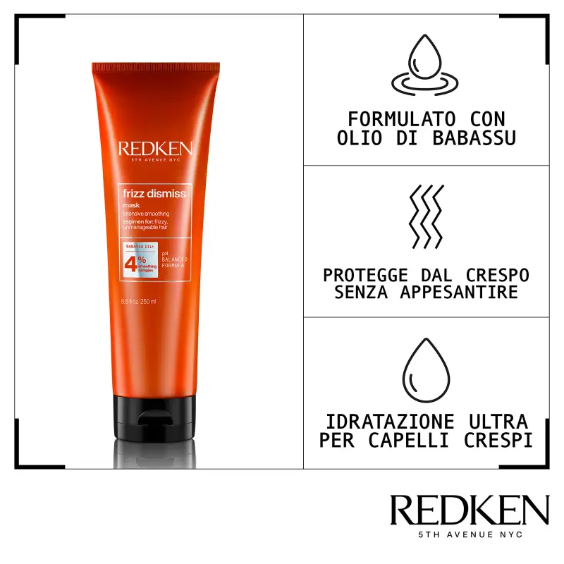 Frizz Dismiss Mask - Capelli secchi miniatura 3