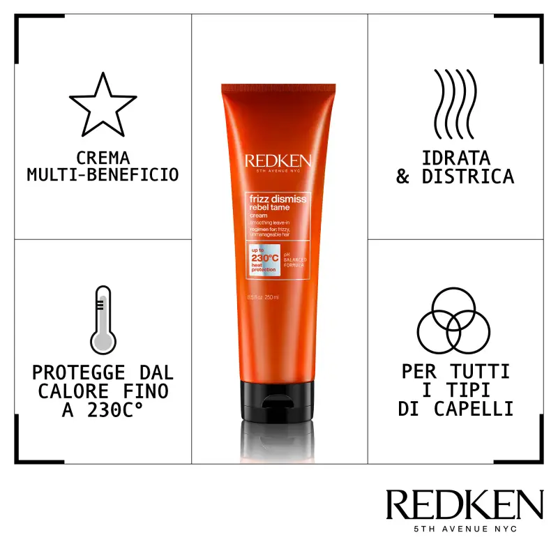 Frizz Dismiss Rebel Tame Cream - Styling e trattamento capelli miniatura 3