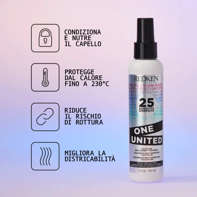 Styling One United - Prodotti termo protettivi capelli miniatura 3