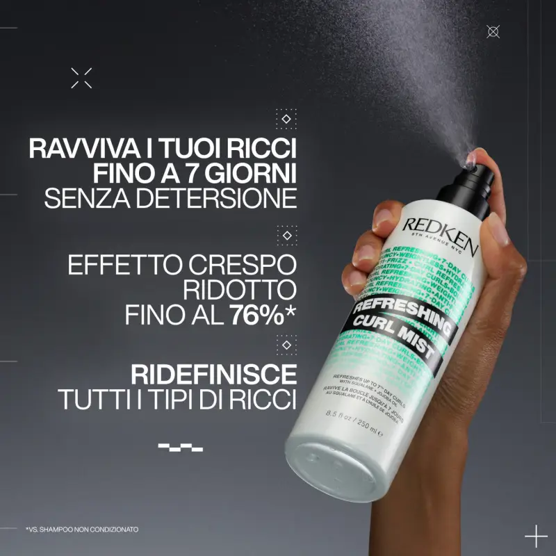Styling Refreshing Curl Mist - Styling e trattamento capelli miniatura 2
