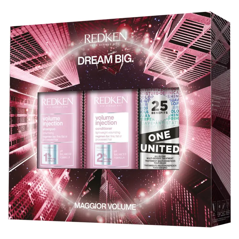 Volume Injection Cofanetto Natale Volume Injection - Cofanetto per capelli