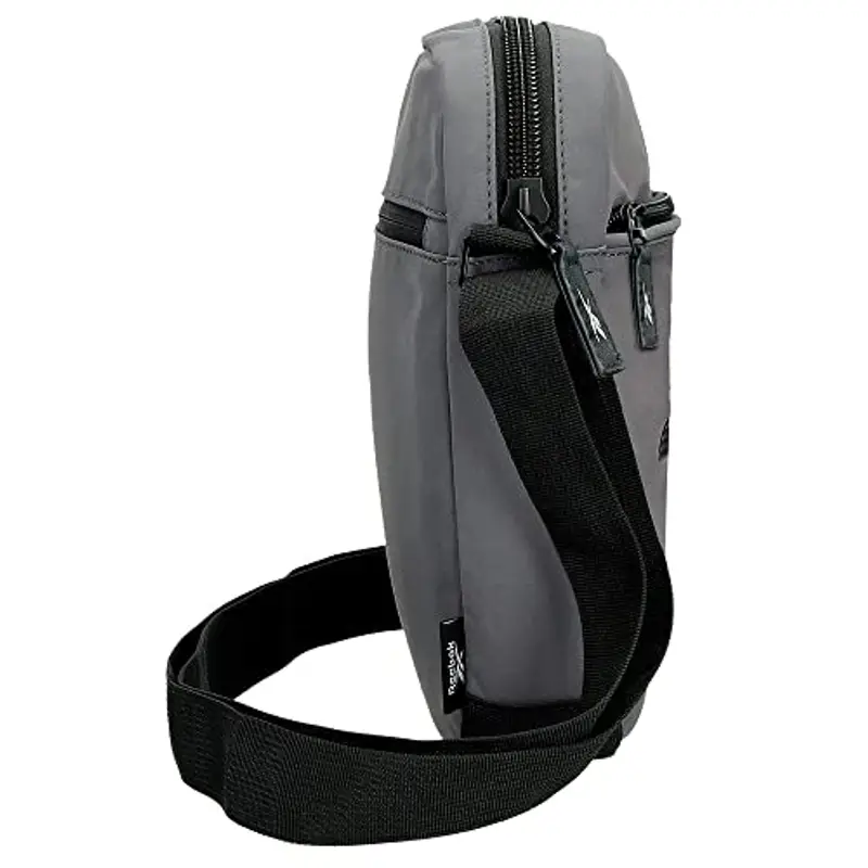 Reebok Borsa a tracolla Uomo Grigio 2009070 miniatura 2