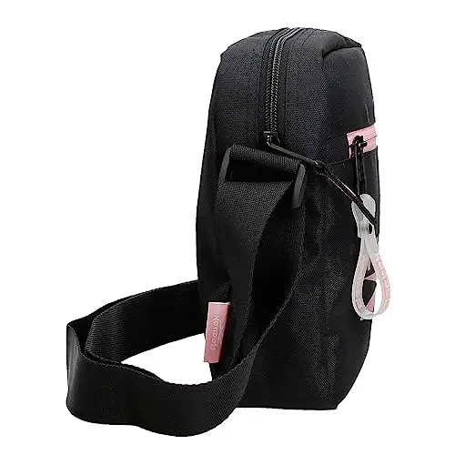 Reebok Beverly Astuccio Triplo Nero 22x7x3 cm Poliestere, Nero, Taglia unica, Astuccio triplo miniatura 2