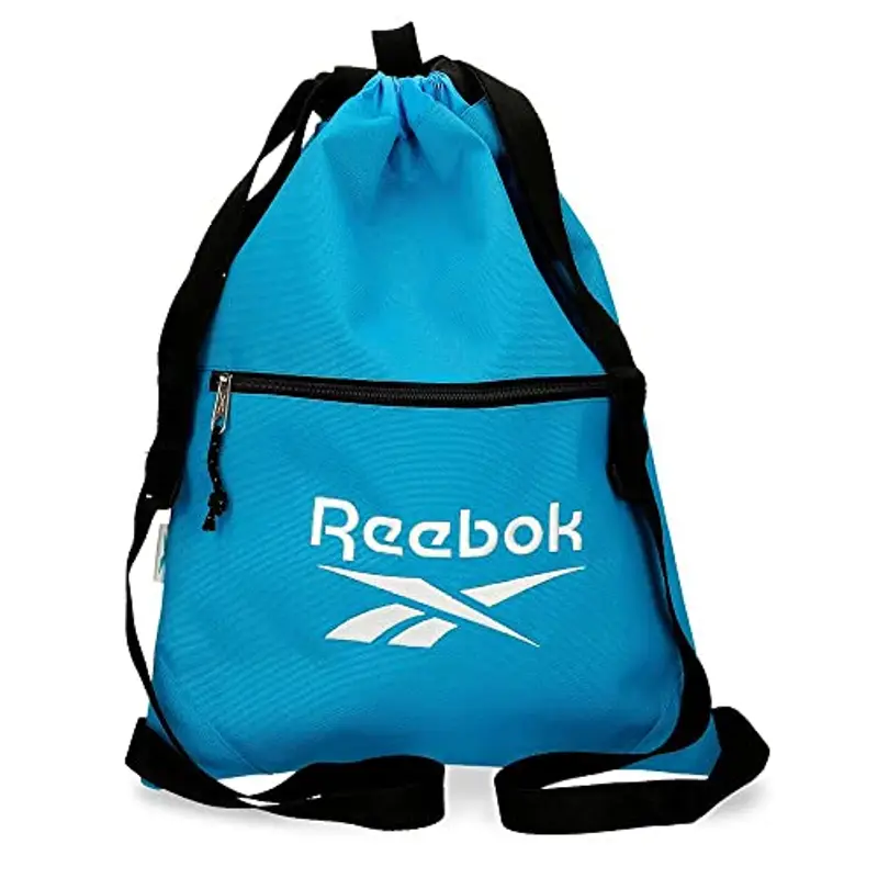 Reebok Boston Bag Zaino Con Zip Blu 35x46 cm Poliestere