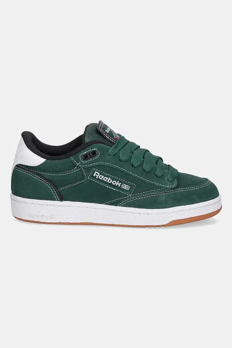 sneakers in camoscio CLUB C BULC CLN colore verde 100209035 miniatura 2