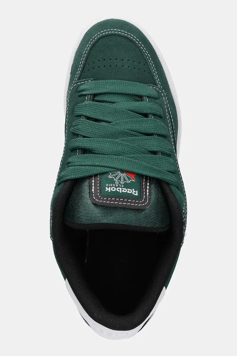 sneakers in camoscio CLUB C BULC CLN colore verde 100209035 miniatura 4